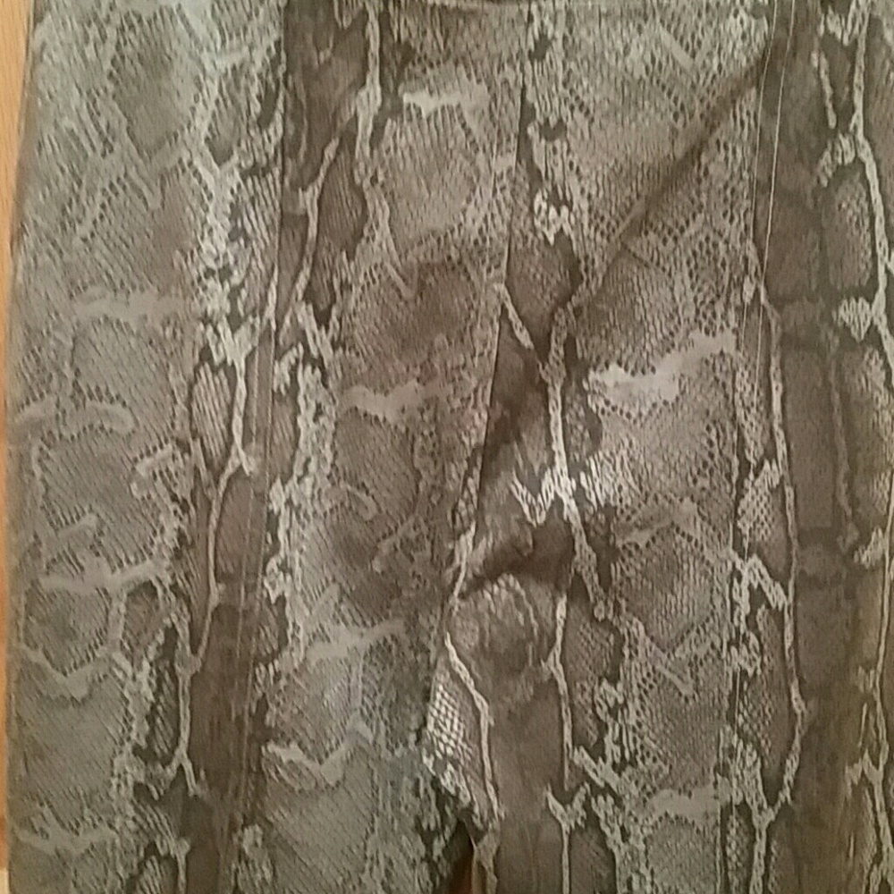 Foxcroft Snake Patterned Slacks - Picture 2 of 2